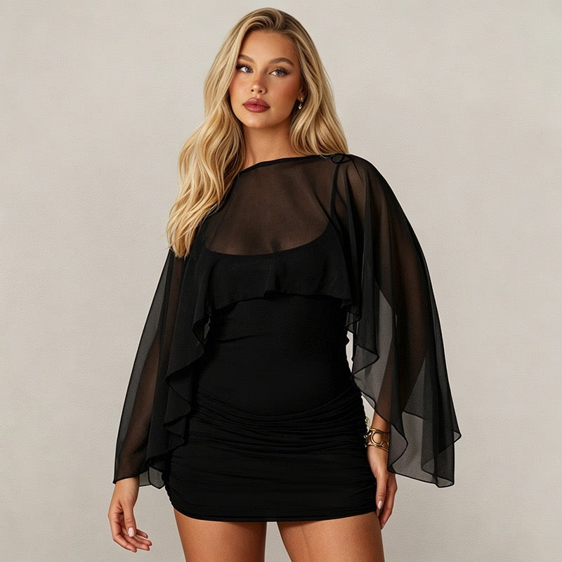 Kiara Cape Dress
