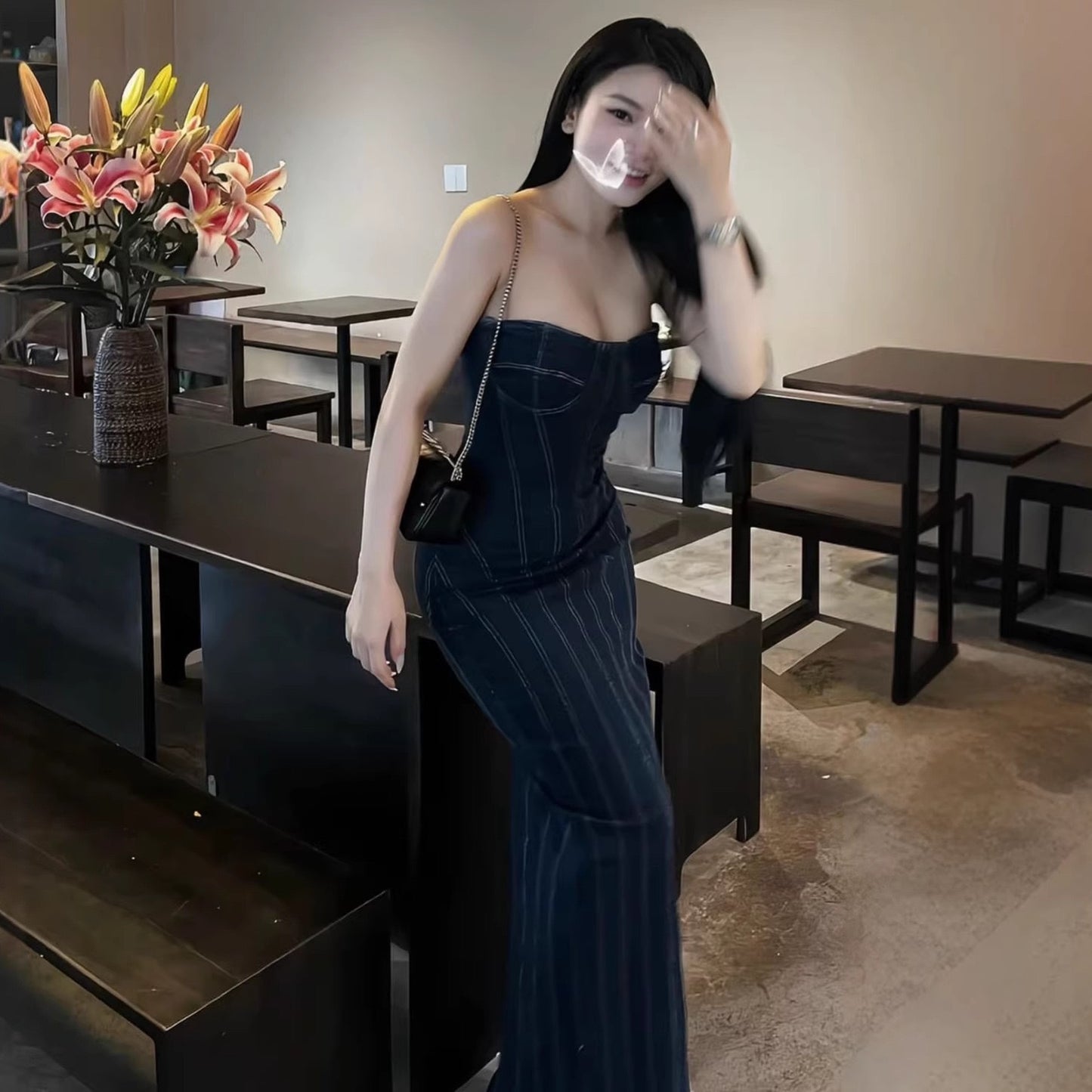 Bella Denim Dress