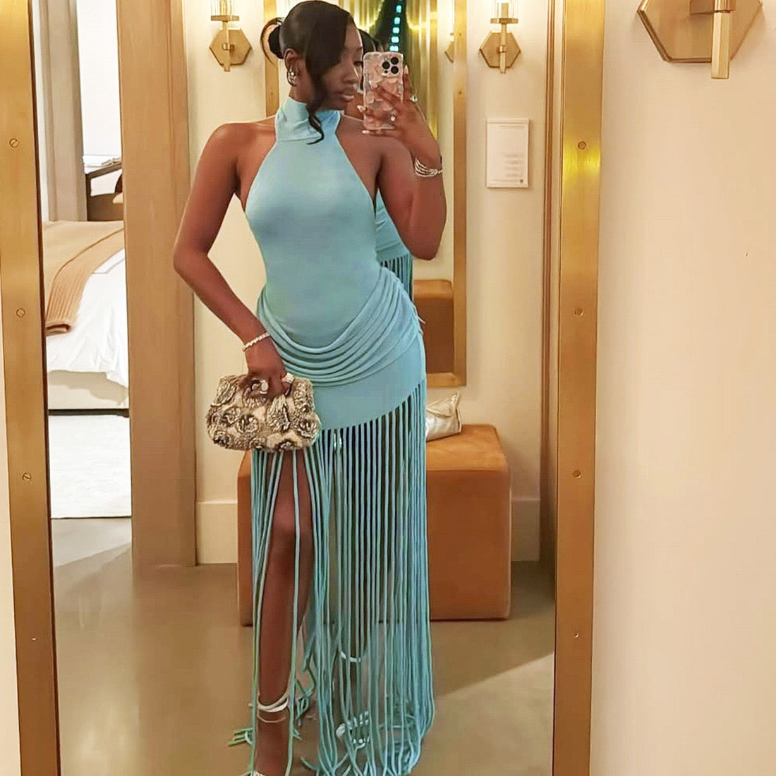 Clara Fringe Dress