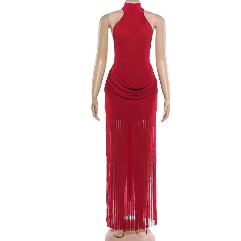 Clara Fringe Dress