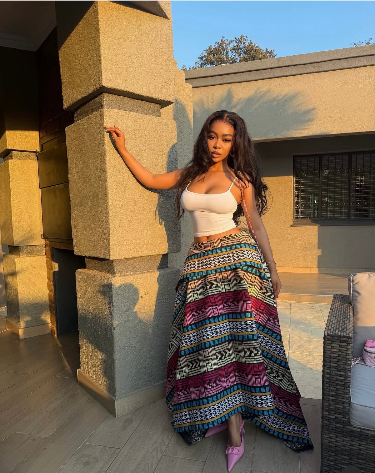 Akwete Skirt