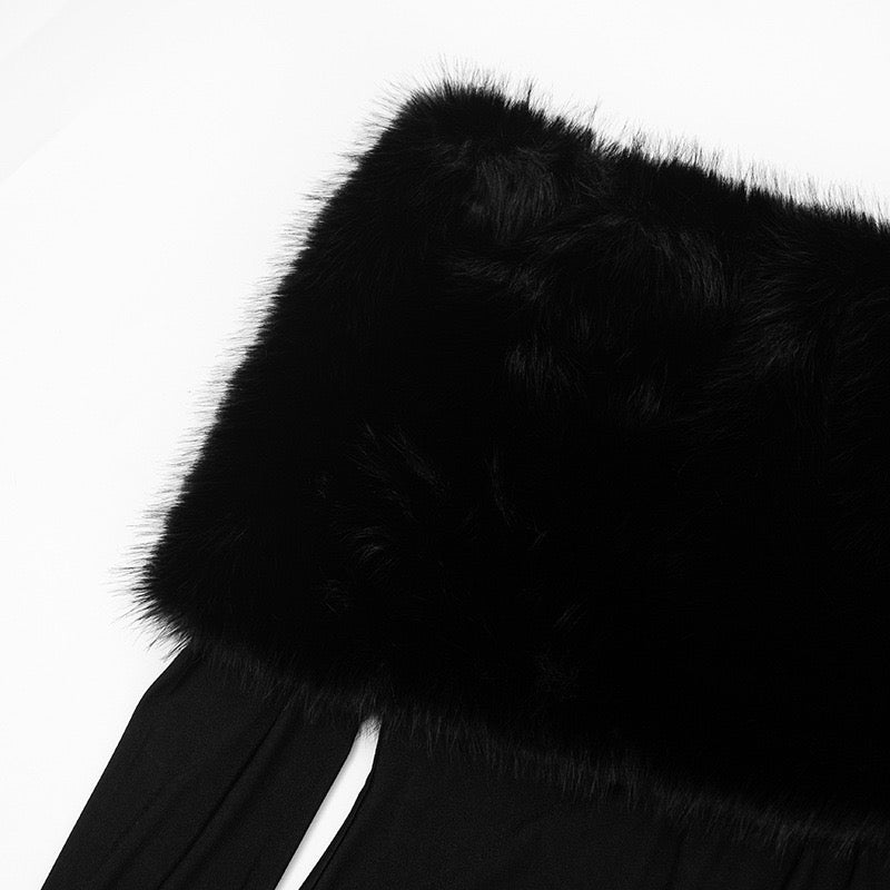 Bella Fur Jumpsuit
