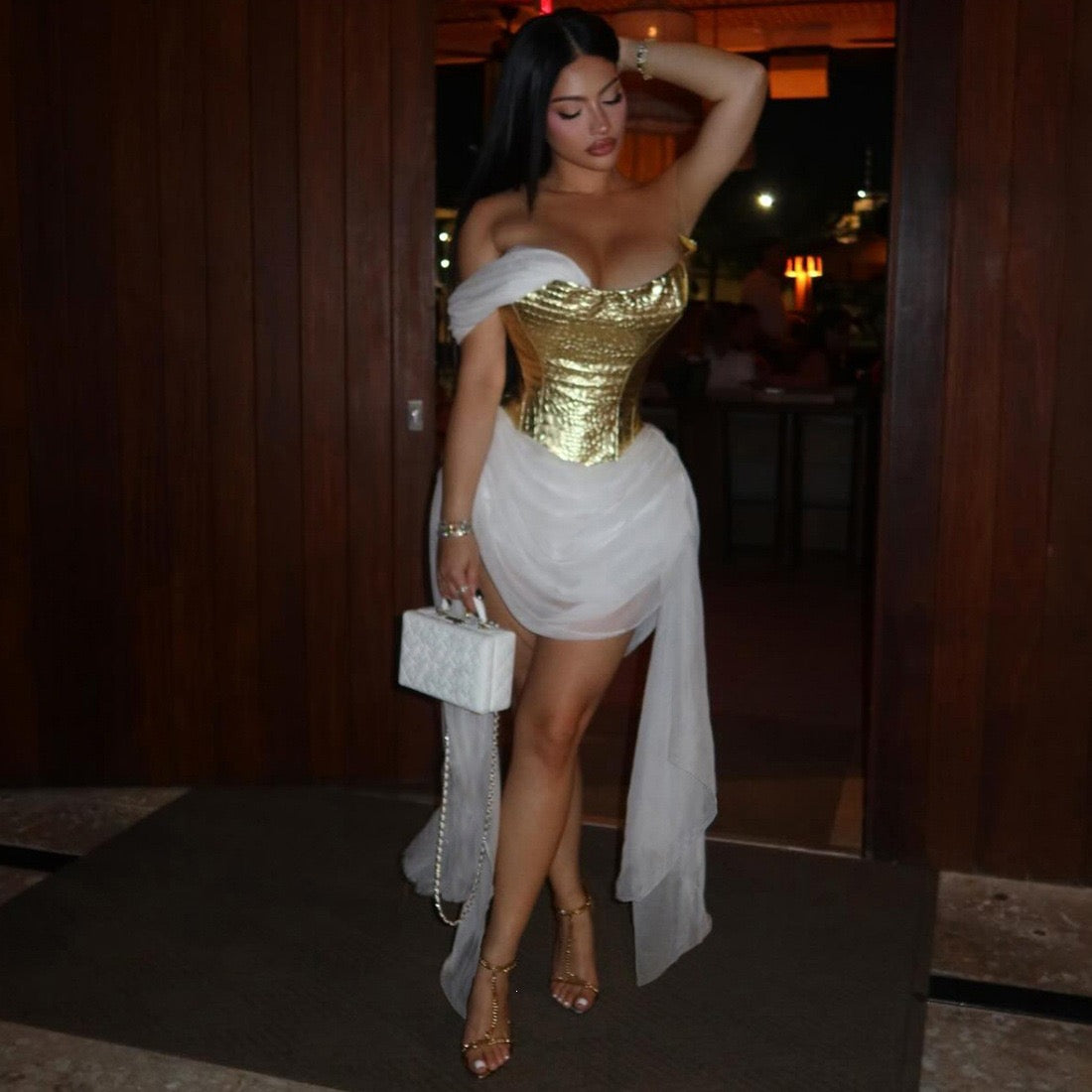 Evenly Bodysuit Dress