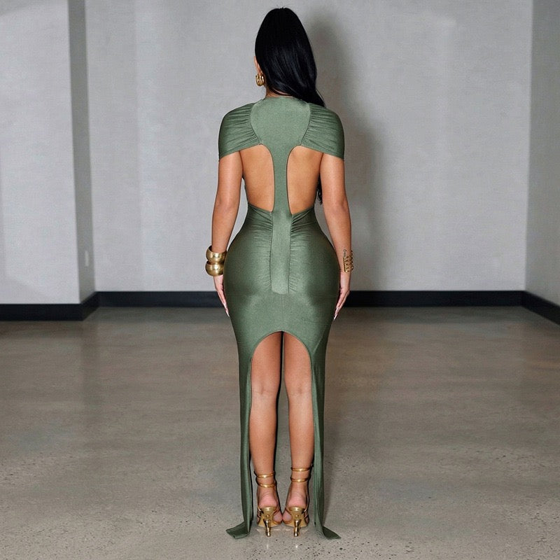 Elune Backless Dress