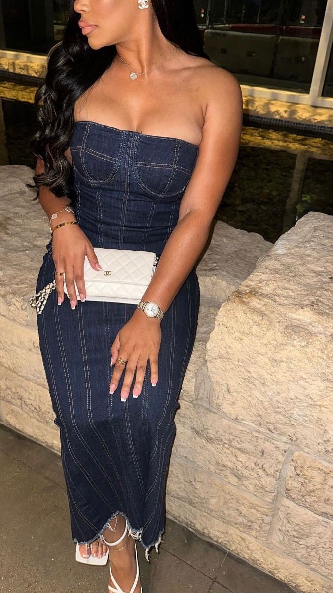 Bella Denim Dress