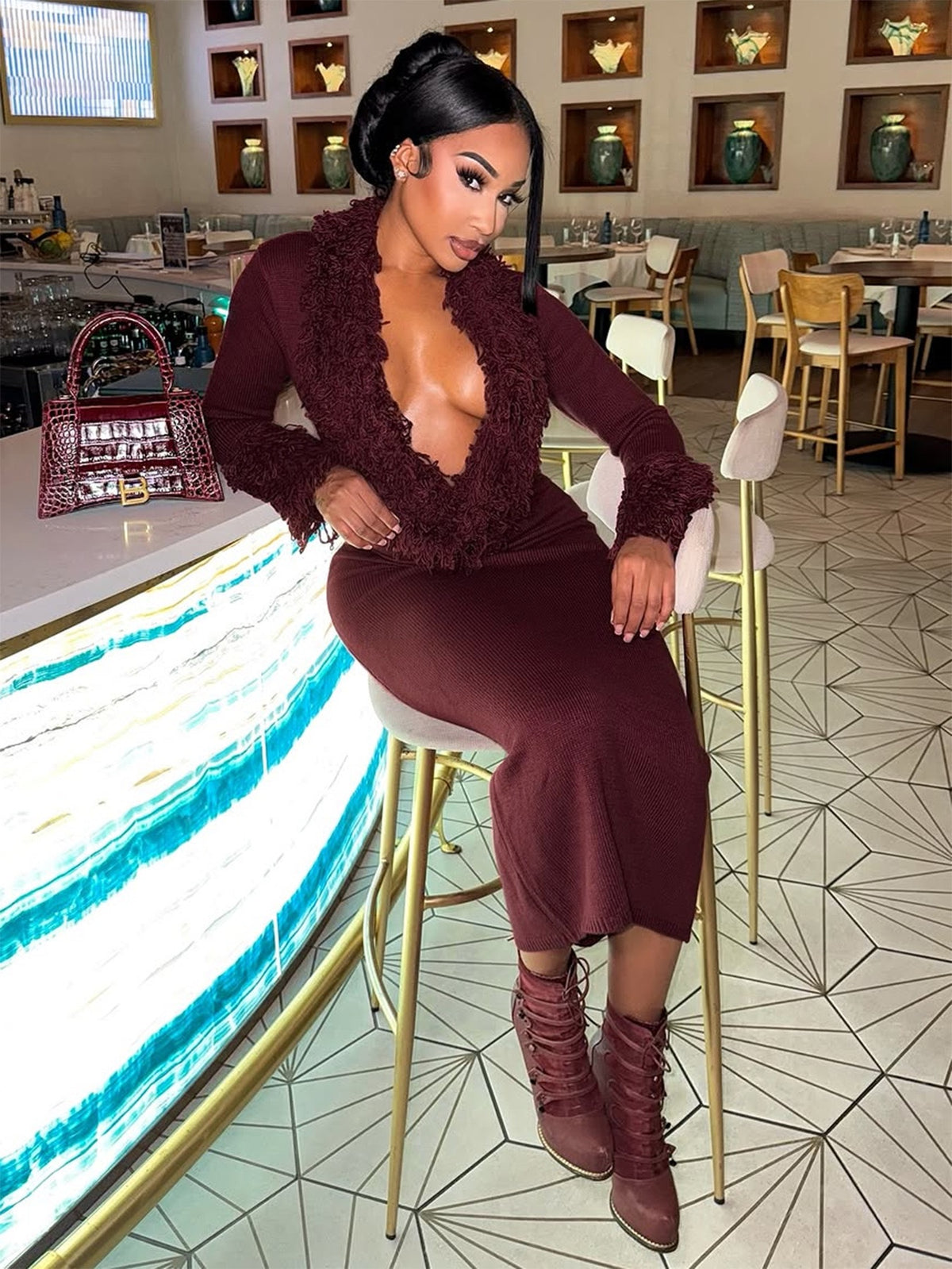 Priscy Knitted Dress