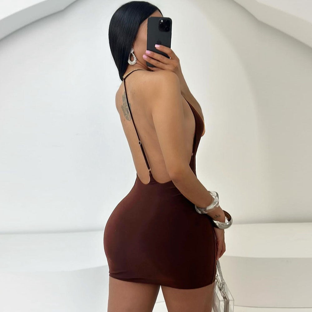 Jasmine Backless Dress